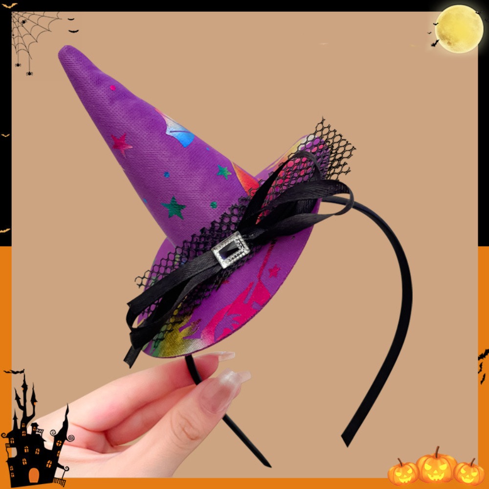 Party Hat Cone - Opaska do włosów na Halloween z