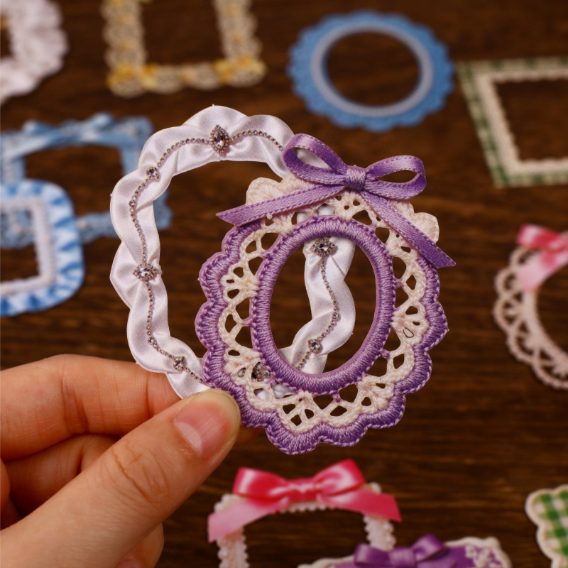 Papercraft Supply Ribbon - 1 opakowanie/8 sztuk Vintage Wstążki z