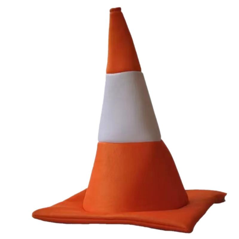 Party Hat Cone - 1 szt. Stożkowy kapelusz drogowy, akcesorium