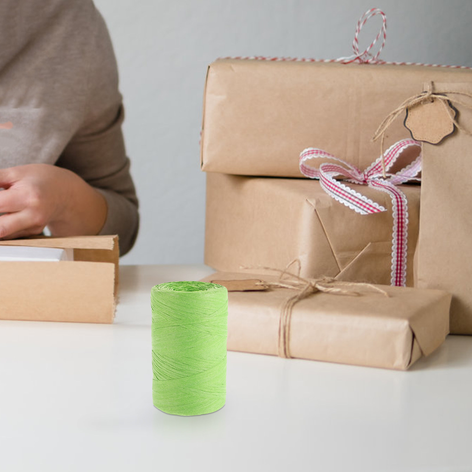 Kolorowa taśma z papieru rafia – Papercraft Supply Ribbon recenzja i cena