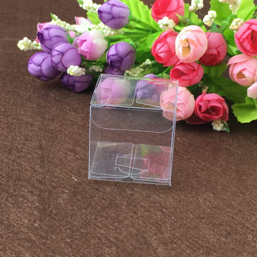 50 sztuk 9*9*9 cm jasne plasti – Event Party Box recenzja i cena