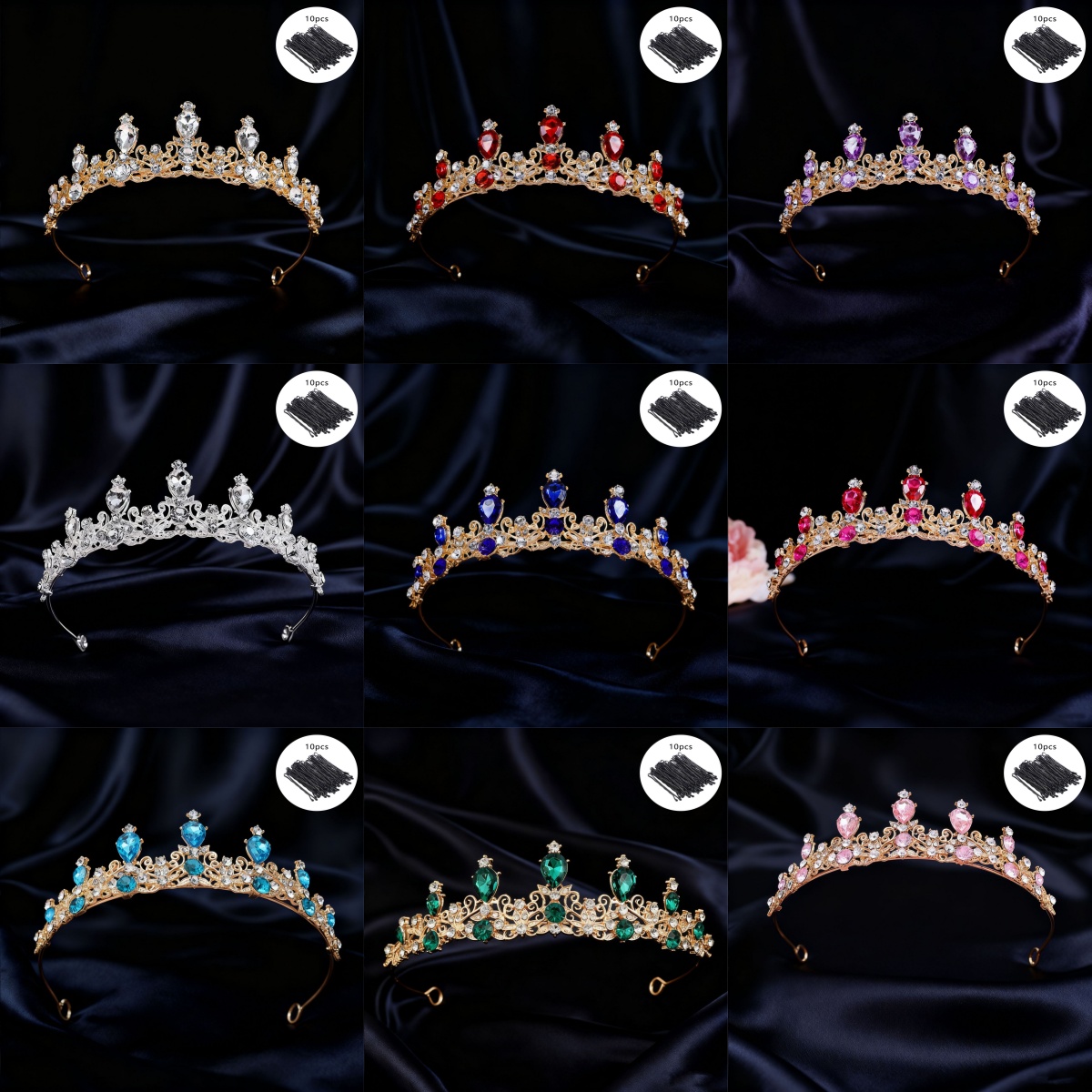 Tiara ślubna w stylu vintage z – Event & Party Supply recenzja i cena