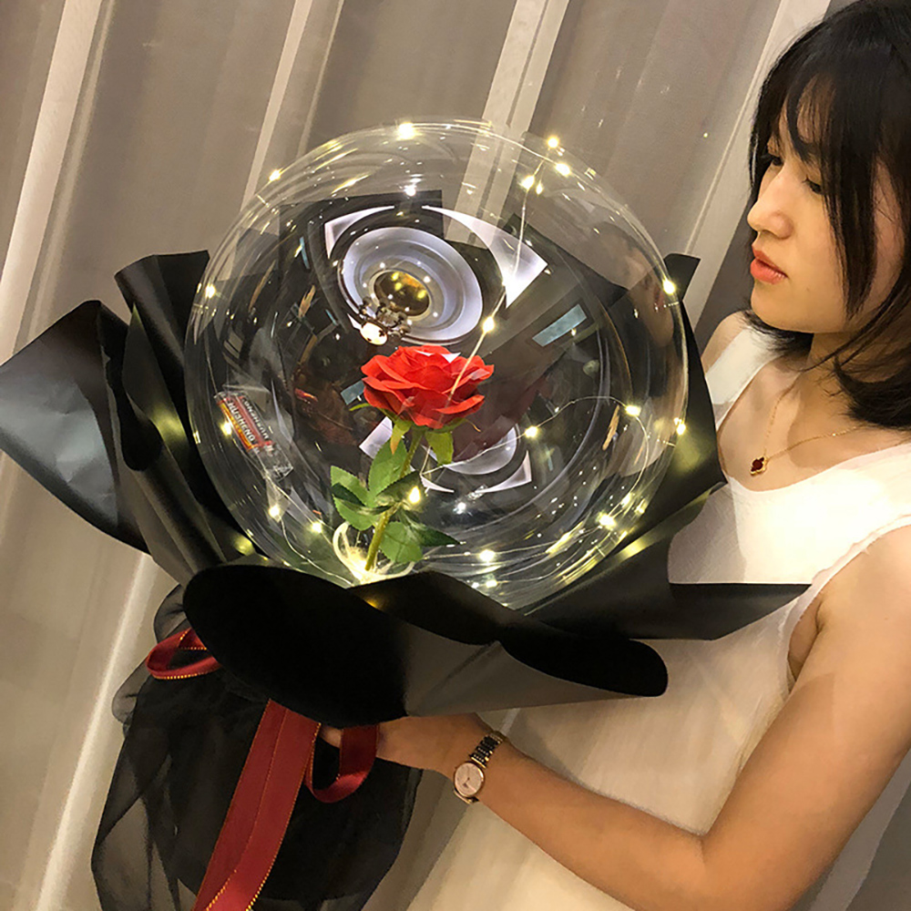 Balon róża walentynki Bobo wes – Led Balloon Light recenzja i cena