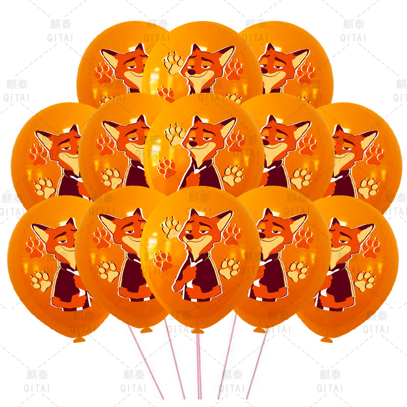 Nowe balony Zootopia, lateksow – Event Supplies recenzja i cena