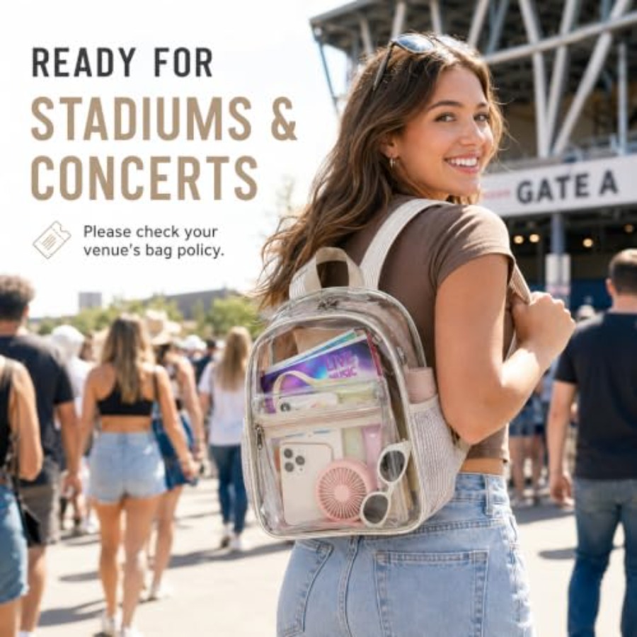 Mini przezroczysty plecak na i – Event & Party Supply recenzja i cena