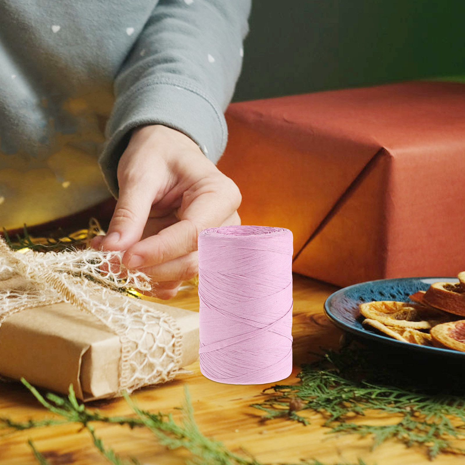 Płaska kolorowa wstążka z papi – Papercraft Supply Ribbon recenzja i cena