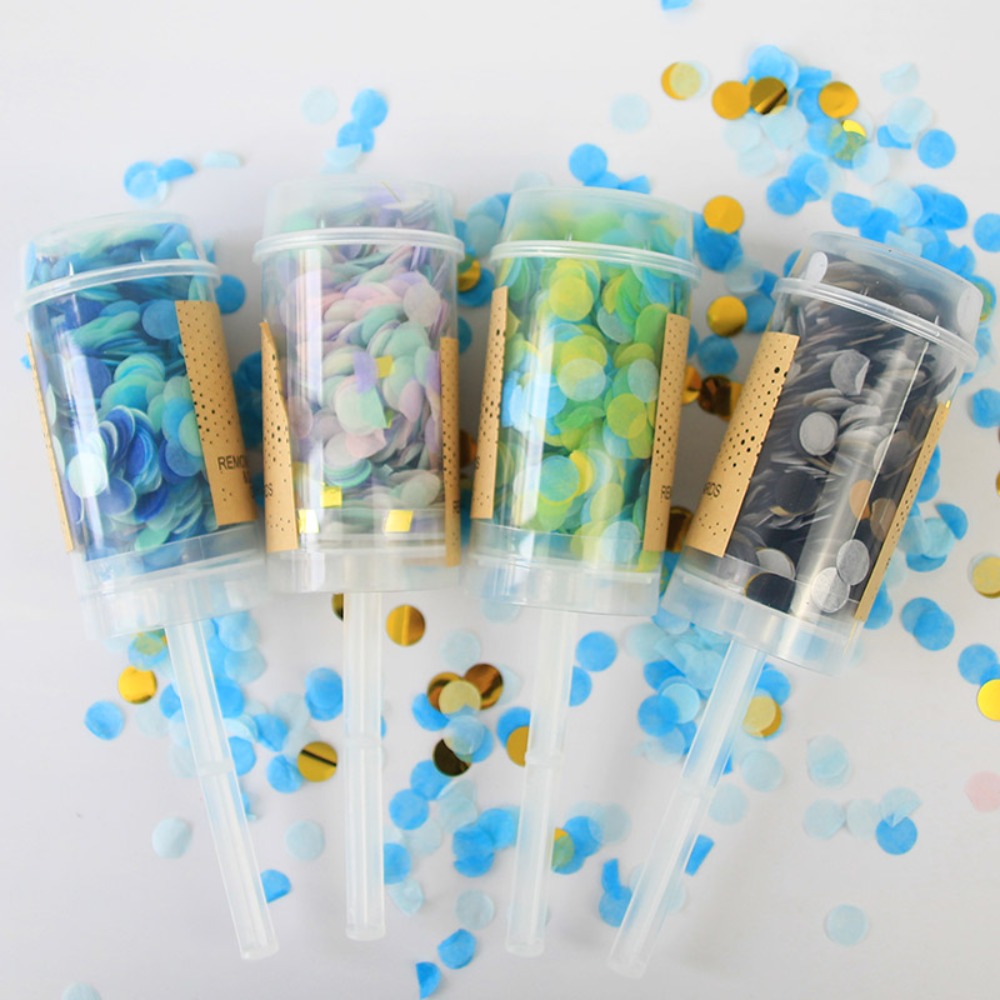 1 szt. Pastelowy Wyrzutnik Kon – Confetti Cannon Tube recenzja i cena