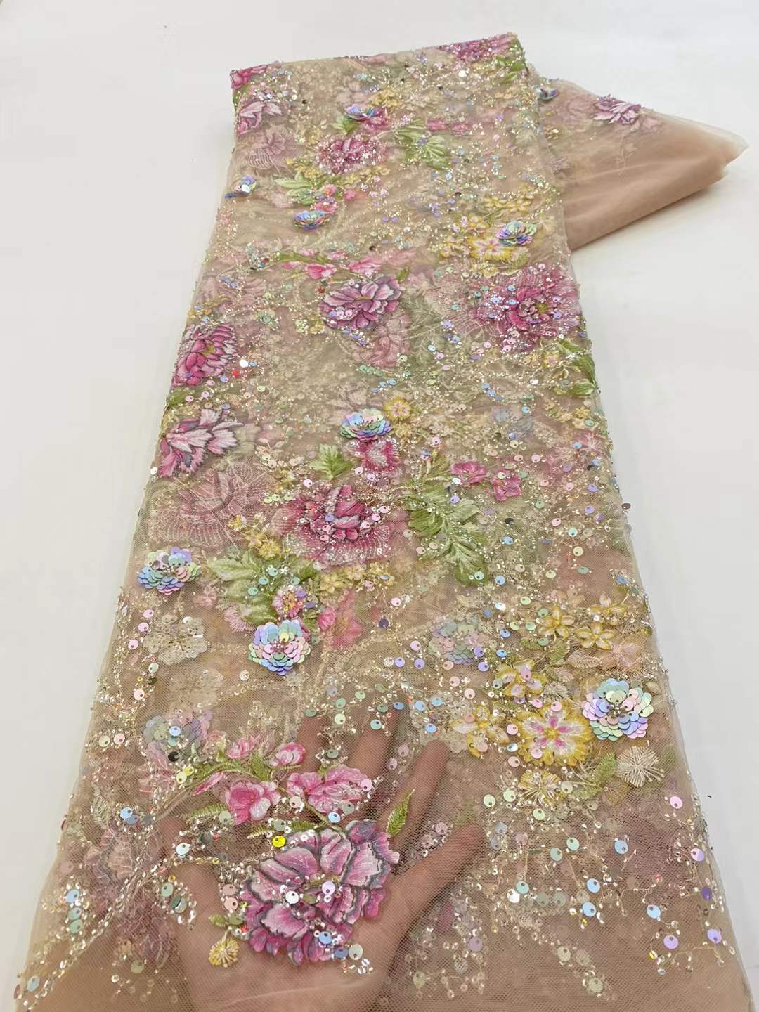 Afrykańska koronka z cekinami  – Glitter Tablecloth recenzja i cena
