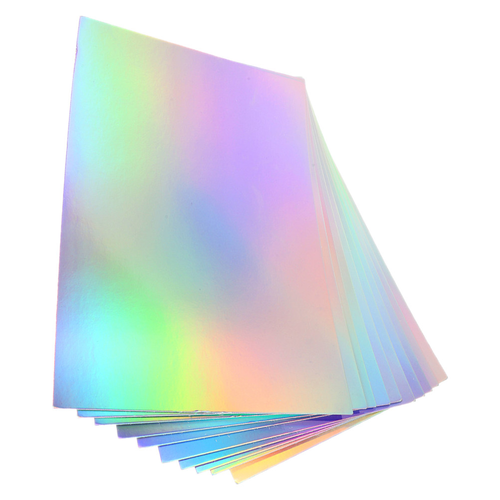 10 arkuszy holograficznego pap – Papercraft Supply Invitation recenzja i cena