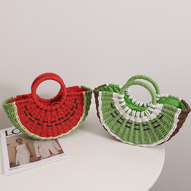 Urocza torba ze słomki w kszta – Paper Straw Color recenzja i cena